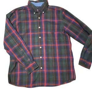 Chaps By Ralph Lauren Men's Long Sleeve Button Up Dress Shirt, Medium